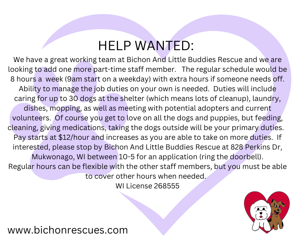 help wanted